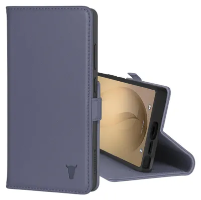 Zdjęcie produktu dla Solidchoice - Eleganckie etui z naturalnej skóry do telefonu Samsung Galaxy S26 Ultra z funkcją podstawki