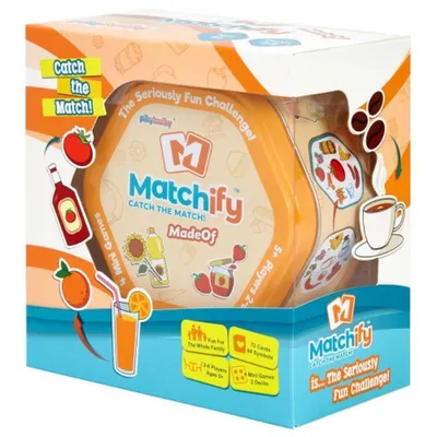 Zdjęcie produktu dla Matchify MadeOf gra edukacyjna dla całej rodziny