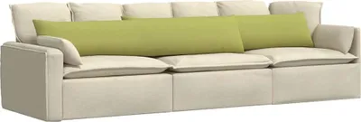 Immagine prodotto di vidaXL Cuscini per divano 2 pezzi in tessuto verde chiaro 200 x 40 cm