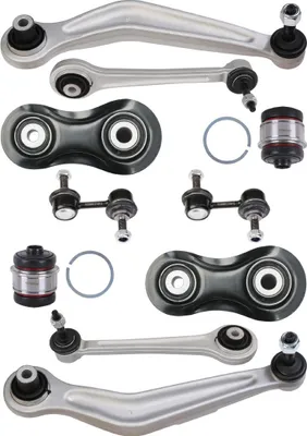 Produktbild von RIDEX 772S1134 Querlenker Reparatursatz für BMW 5 Limousine (E39) Hinten