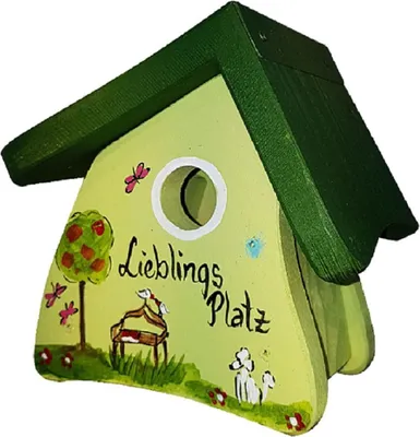 Produktbild von Vogelvilla Nistkasten grün, Lieblingsplatz, Niststübchen
