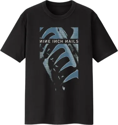 Produktbild von Nine Inch Nails Pretty Hate Machine (Back Print) T-Shirt mit kurzen Ärmeln Black M