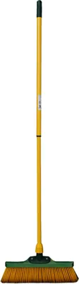 Produktbild von Krallen - Kehr-Set 35 cm, 2- teilig, Krallenbesen & Teleskopstiel ausziehbar auf 1,30 cm