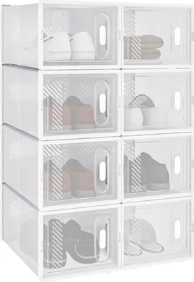 Produktbild von Transp. Opbergsysteem für Sneaker - 8 Stück - Schuhbox