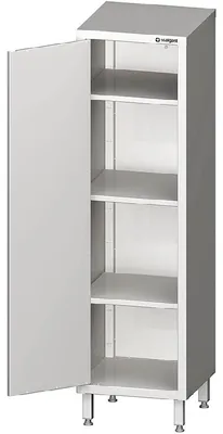 Image de Armoire haute avec porte battante, 400x500x1800 mm, soudée
