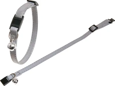 Produktbild von Katzenhalsband silber refl 30 cm 10 mm Katze