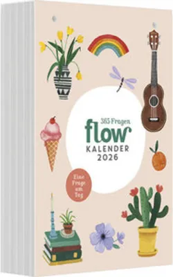Produktbild von Der Flow Kalender - Tagesabreißkalender im Format 13 x 19