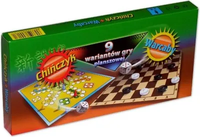 Zdjęcie produktu dla Gry logiczne Chińczyk i Warcaby