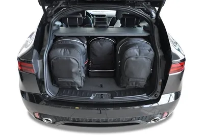 Produktbild von Jaguar E-Pace 2017+ Kofferraumtaschen Set 4 Stk