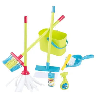 Obrázok produktu pre Playgo sada metiel s mopom 9 kusov 3458