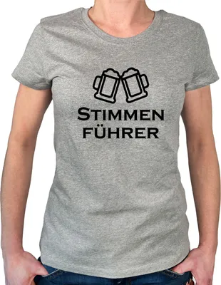 Produktbild von Huuraa Damen T-Shirt Stimmenführer Spielmanszug XS Sport Grey Bio Baumwolle Fairtrade Damenshirt Geschenkidee