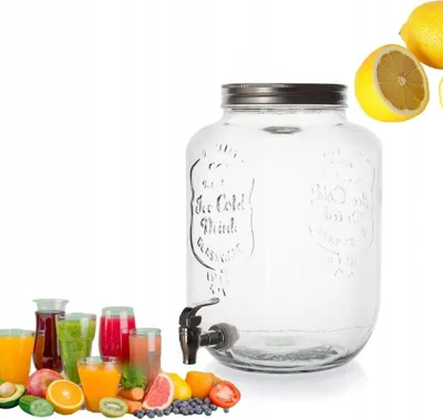 Produktbild von Domosfera WALT banquet Glasbehälter mit Zapfhahn 8L