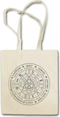 Produktbild von Urban Backwoods Wheel Of The Year Cthulhu, Stofftasche, Farbe: Beige