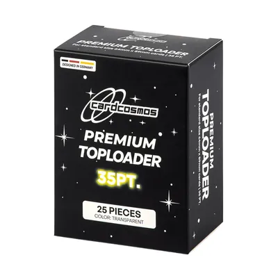 Produktbild von cardcosmos Premium TopLoader 35PT 3" x 4" – 25 Stück