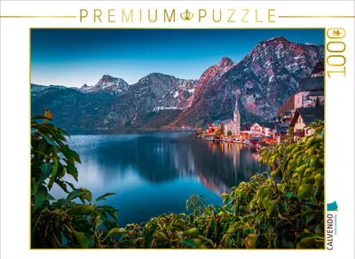 Produktbild von CALVENDO Puzzle Hallstatt am Morgen | 1000 Teile Lege-Größe 64x48cm Foto-Puzzle für glückliche Stunden