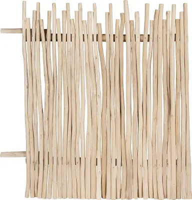 Produktbild von Sichtschutz - 100 x 120 cm - Teakholz - Naturfarben - EDANA