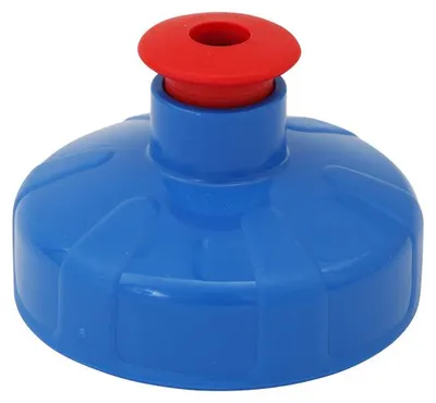 Produktbild von Push Pull Deckel blau für Tritan Trinkflasche