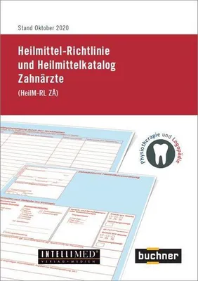 Produktbild von Heilmittel-Richtlinie und Heilmittelkatalog Zahnärzte