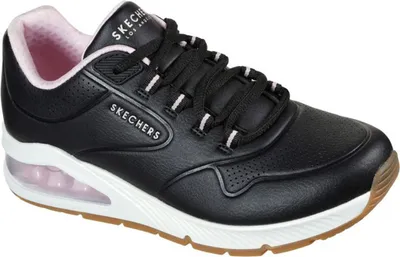 Produktbild von Skechers Damen Schnürschuhe Sportlich Gummisohle schwarz