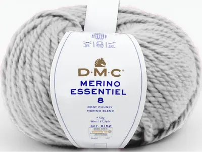Obrázek produktu pro DMC Merino Essentiel-8 – nejtlustší příze z řady Merino, 55 % Vlna a 45 %.Polyakryl (barva 862)