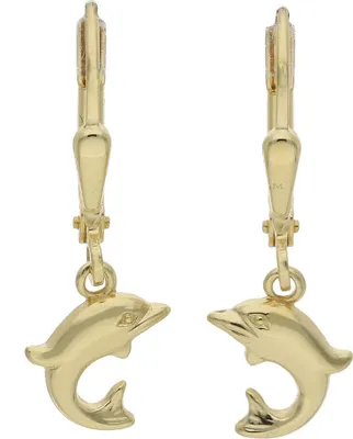 Produktbild von JuwelmaLux Kinder Ohrhänger Delfin 333 Gold JL14-06-0308