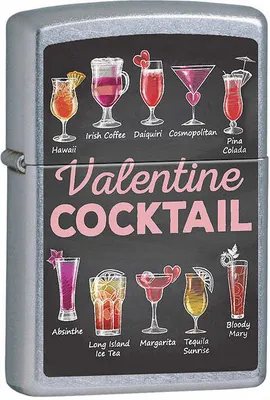 Produktbild von Feuerzeuge Zippo 207 Cocktail Mann Silber Metall