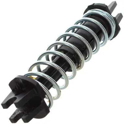 Image de Kit de réparation pour la pédale d'embrayage de la Peugeot 206 (99-13) - Ressort + 2 glissières, 3 pièces