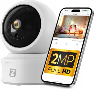 Produktbild von 2Mpx Full Hd Wifi Kamera Mit Erkennung, Audio Und Nanny - Camhipro