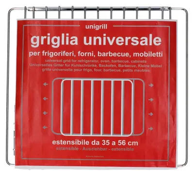 Produktbild von Grillrost 350-560mm ausziehbar 315mm tief universal für Backofen Herd