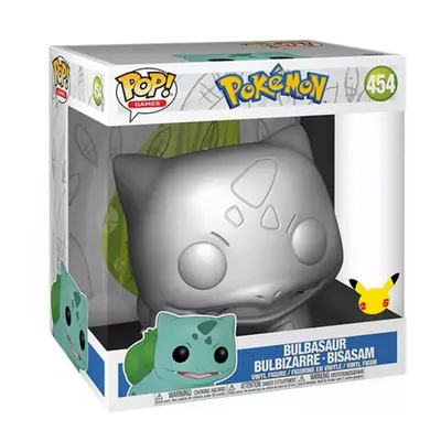 Image de Pokémon - Bulbasaur Bisasam Bulbizarre 454 25 ème - Funko Pop - Figurine vinyle