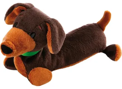 Zdjęcie produktu dla Nici jamnik brązowy leżący 20 cm
