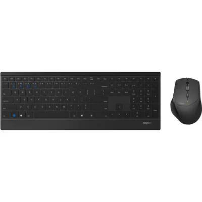 Produktbild von Rapoo 9500M Multi-Mode-Deskset Kabellos, Schwarz