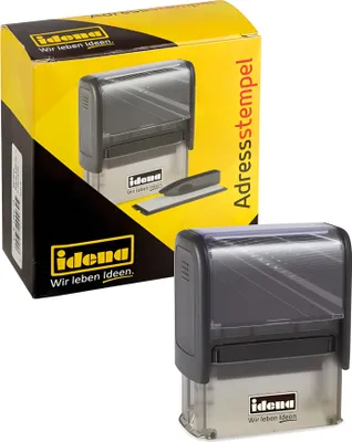 Produktbild von IDENA Idena Adressstempel 4 Zeilen