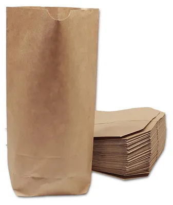 Produktbild von SET - 4 Größen | Kreuzbodenbeutel lebensmittelecht | 4x 100 Stück | Papiertüten Braun Beutel Kraftpapier Tüte Bodenbeutel