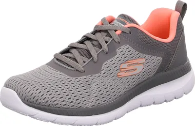 Produktbild von Skechers Damen-Sneaker-Schnürhalbschuh Bountiful - Quick Path Grau, Farbe:grau, EU Größe:37