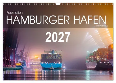Produktbild von Faszination Hamburger Hafen (Wandkalender 2027 DIN A3 quer), CALVENDO Monatskalender