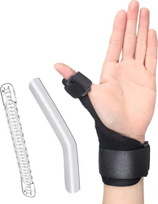 Produktbild von ASKSA Universelle Daumenbandage, Daumensattelgelenk Daumenstütze, Arthrose Daumenorthese zur Daumen