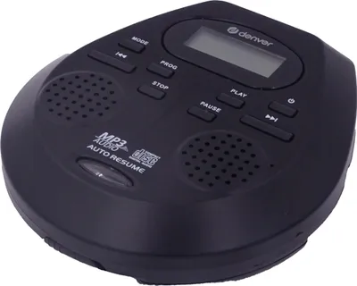 Produktbild von Denver DMP-395B Tragbarer CD-Player Schwarz (111181111110)