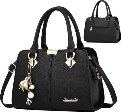 Produktbild von STILVORA Handtasche Schultertasche Tote Bag  Leder Tasche Shopper Damen Handtaschen