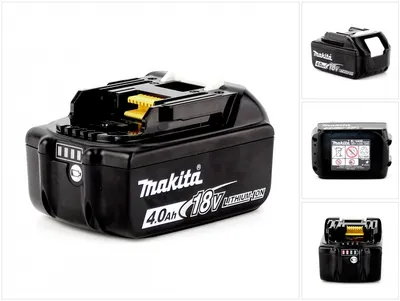 Image de Makita BL 1840 B 18 V -  4 Ah / 4000 mAh ( 197265-4 ) Batterie Li-Ion avec indicateur LED