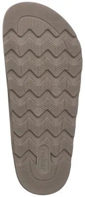 Produktbild von Rieker Herren Pantolette Leder Zweischnaller in Extraweite H 21190, Größe:45 EU, Farbe:Beige