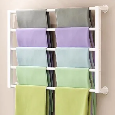 Productafbeelding van Multifunctionele Wandorganizer voor Sjaals en Stropdassen