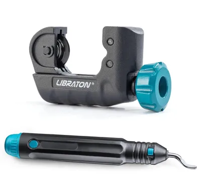 Imagen del producto de LIBRATON, cortatubos mini, para tubos de 4 a 28 mm, cortatubos para tubos de cobre