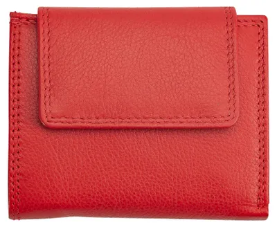 Produktbild von Josephine Osthoff Geldbörse Damen Portemonnaie klein KleinGeldbörse Herren slim Münzbörse Geldbeutel mit Münzfach echt Leder RFID-Schutz (944)