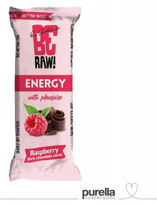 Produktbild von BeRAW Energieriegel Himbeere 40 g