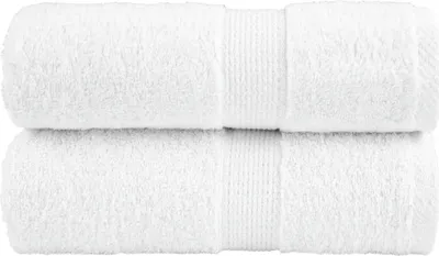 Zdjęcie produktu dla Ręczniczki premium, SOLUND, 2 szt., białe, 30x50 cm, 600 g/m²