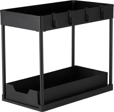 Immagine prodotto di Organizzatore da cucina BERLINGERHAUS a due livelli nero BH-8547