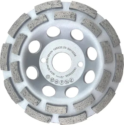 Immagine prodotto di PRODIAMANT Mola diamantata 125 mm per calcestruzzo - Levigatrice per calcestruzzo di alta qualità per