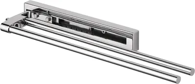 Produktbild von AVENARIUS Handtuchhalter ausziehbar; zweiarmig, 400 mm, Serie Univ.