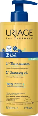 Produktbild von Uriage Bebé Sanftes Reinigungsöl für Babys 500 ml